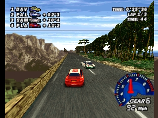 V-Rally Edition 99 (Japan) In game screenshot